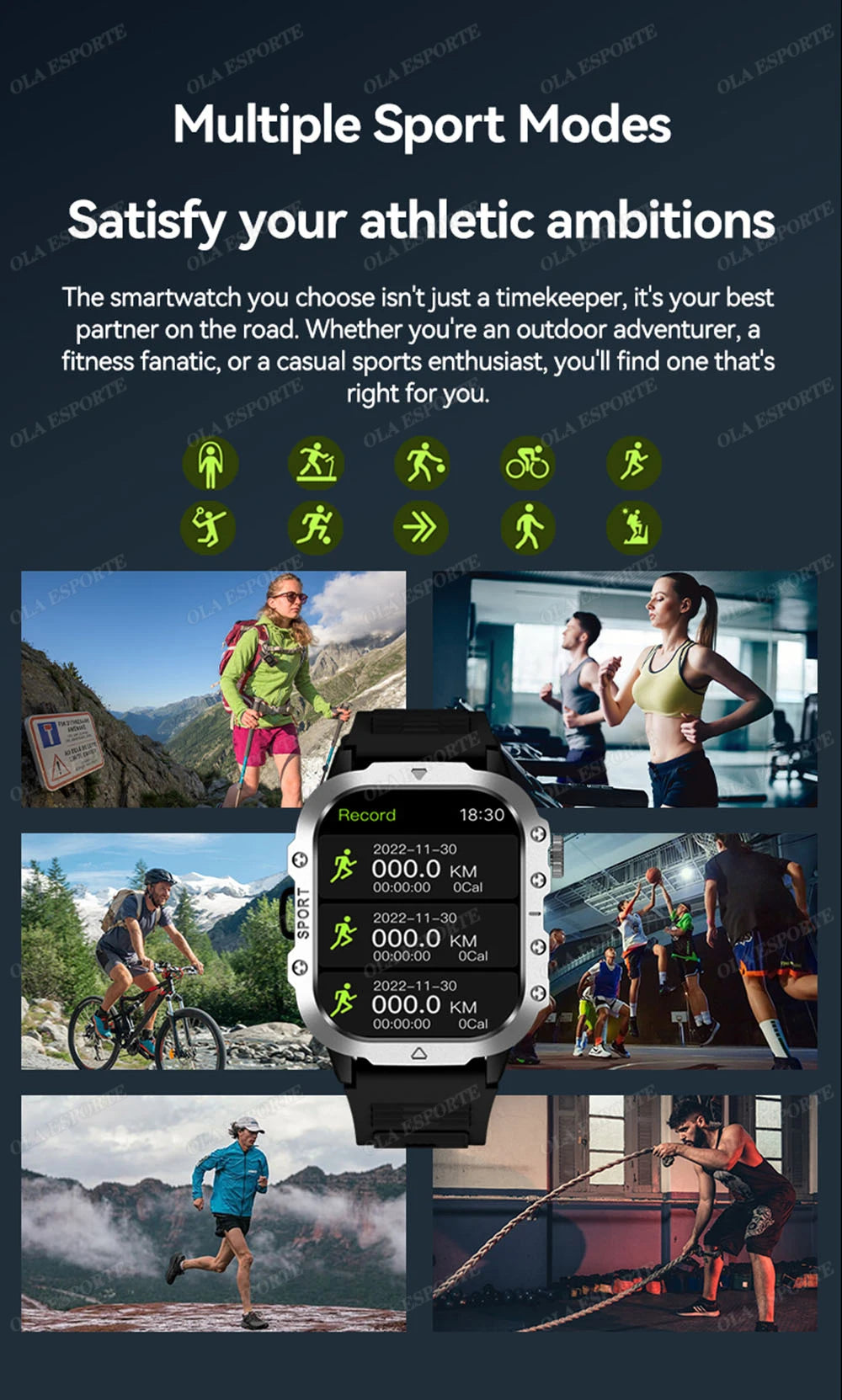 Vuria® Titan Tactical Smartwatch