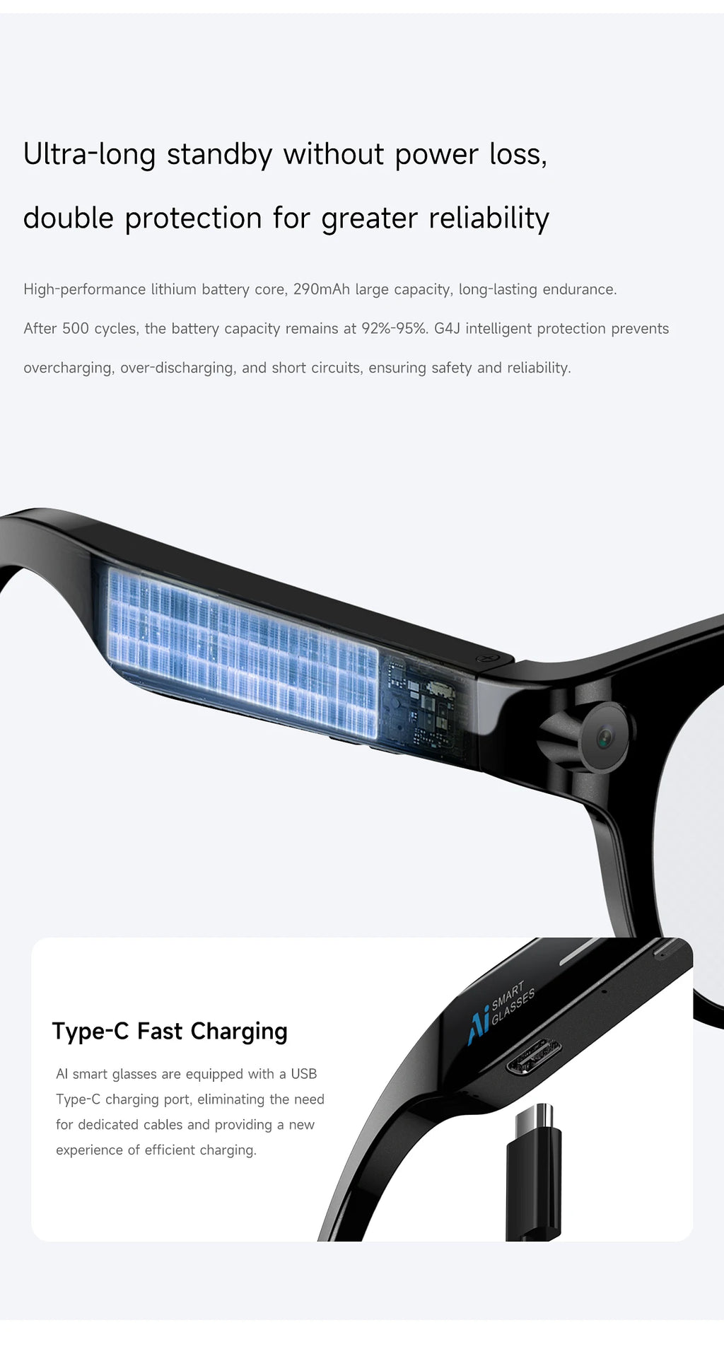 Vuria® Active Outdoor AI Smart Glasses