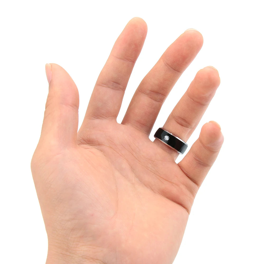 Vuria® Titanium NFC Smart Ring (Fully Programmable)