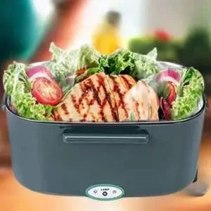 Vuria® Heat Box Pro – 60W Electric Lunch Box | 1.5L Stainless Steel | Home & Car