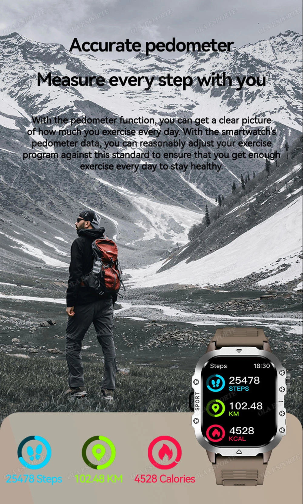 Vuria® Titan Tactical Smartwatch