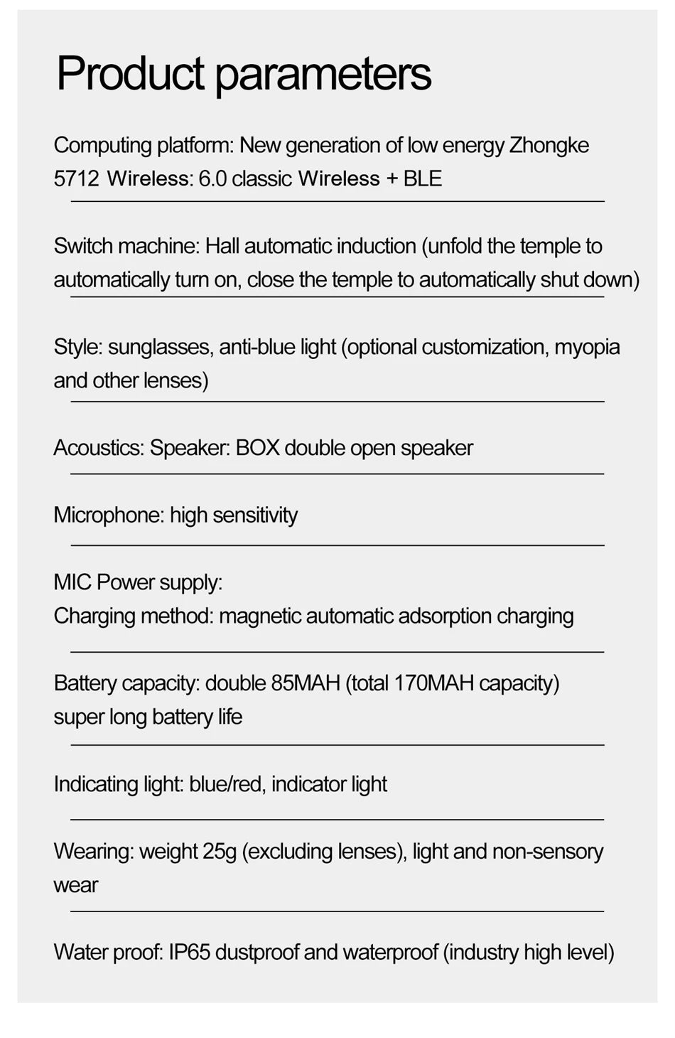 Vuria® Ultra-Light AI Translation Smart Glasses (Anti-Blue Light)