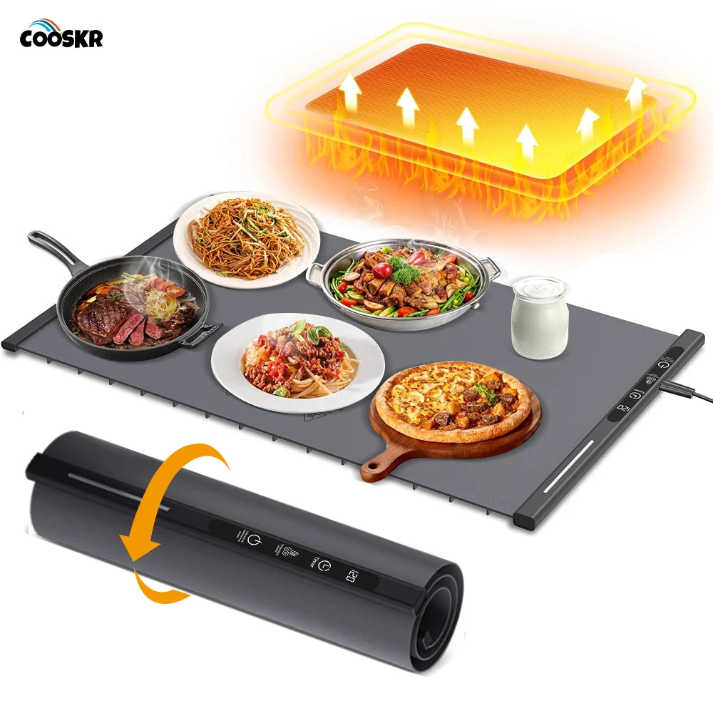 Vuria® Ultra-Slim Silicone Warming Mat | Precision Thermal Tableware