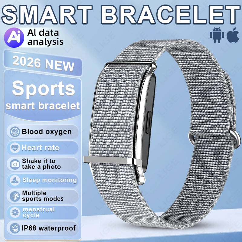 Vuria® Screenless Activity Tracker & Health Monitor (Nylon Sport Band)