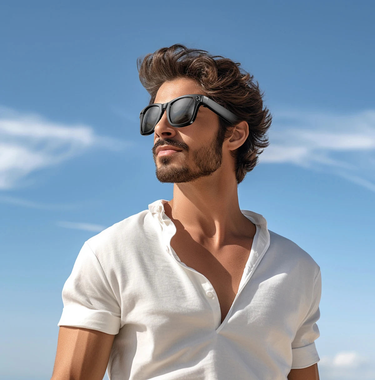 Vuria® ChatGPT 4.0 AI Smart Glasses (8MP Camera & Real-Time Translation)