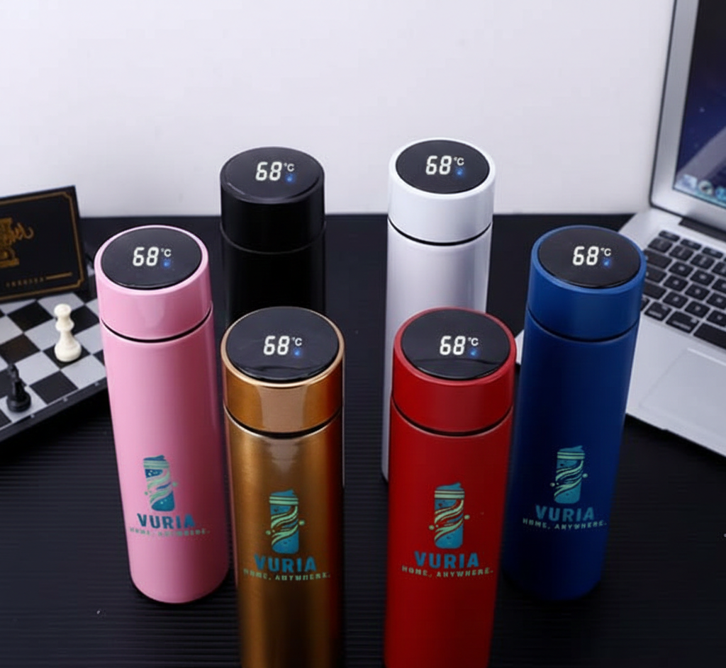 Vuria’s Smart LED Temperature Water Bottle